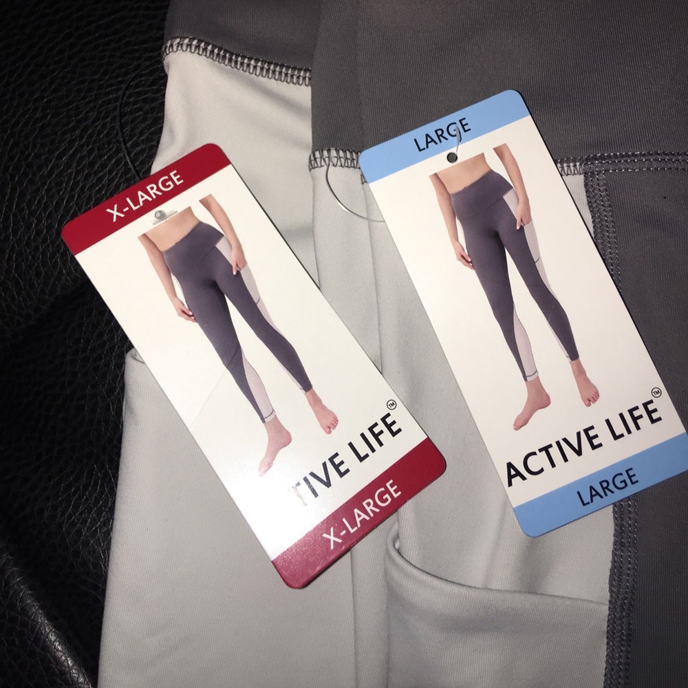 NEW Women's Active Life Leggings Capri Yoga Pants